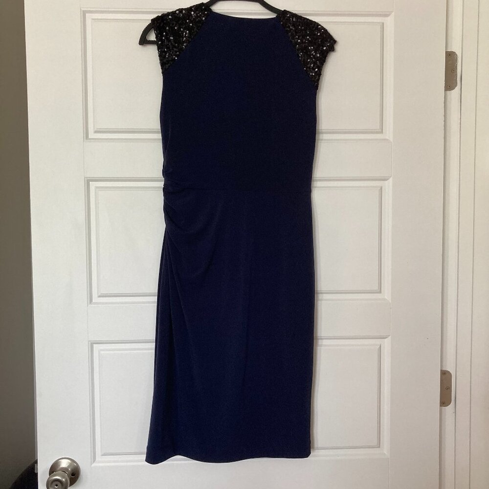 EUC Calvin Klein Sequin Cocktail Dress Sz 4